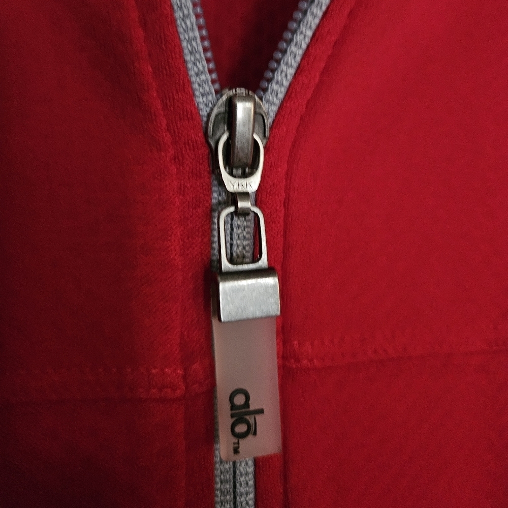 NWT alo Men's Sport Zip Up Light Jacket size XL - Picture 7 of 10